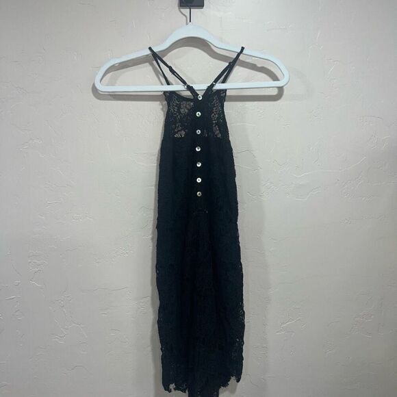 Free People Intimates Black Lace Dress - Picture 3 of 7